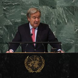 For 2023, UN chief amplifies warnings on Ukraine, climate