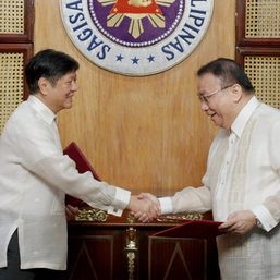 Villars’ Nacionalista Party formally endorses Marcos-Duterte