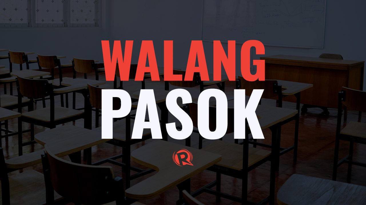 #WalangPasok: Class suspensions, Tuesday, September 27, 2022