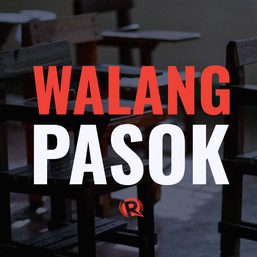 #WalangPasok: Class suspensions, Wednesday, September 21, 2022