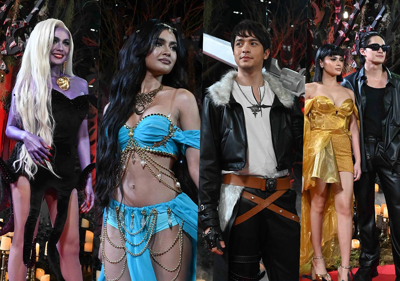 IN PHOTOS: Spookiest celebrity looks at GMA Sparkle Spell Halloween Party 2022