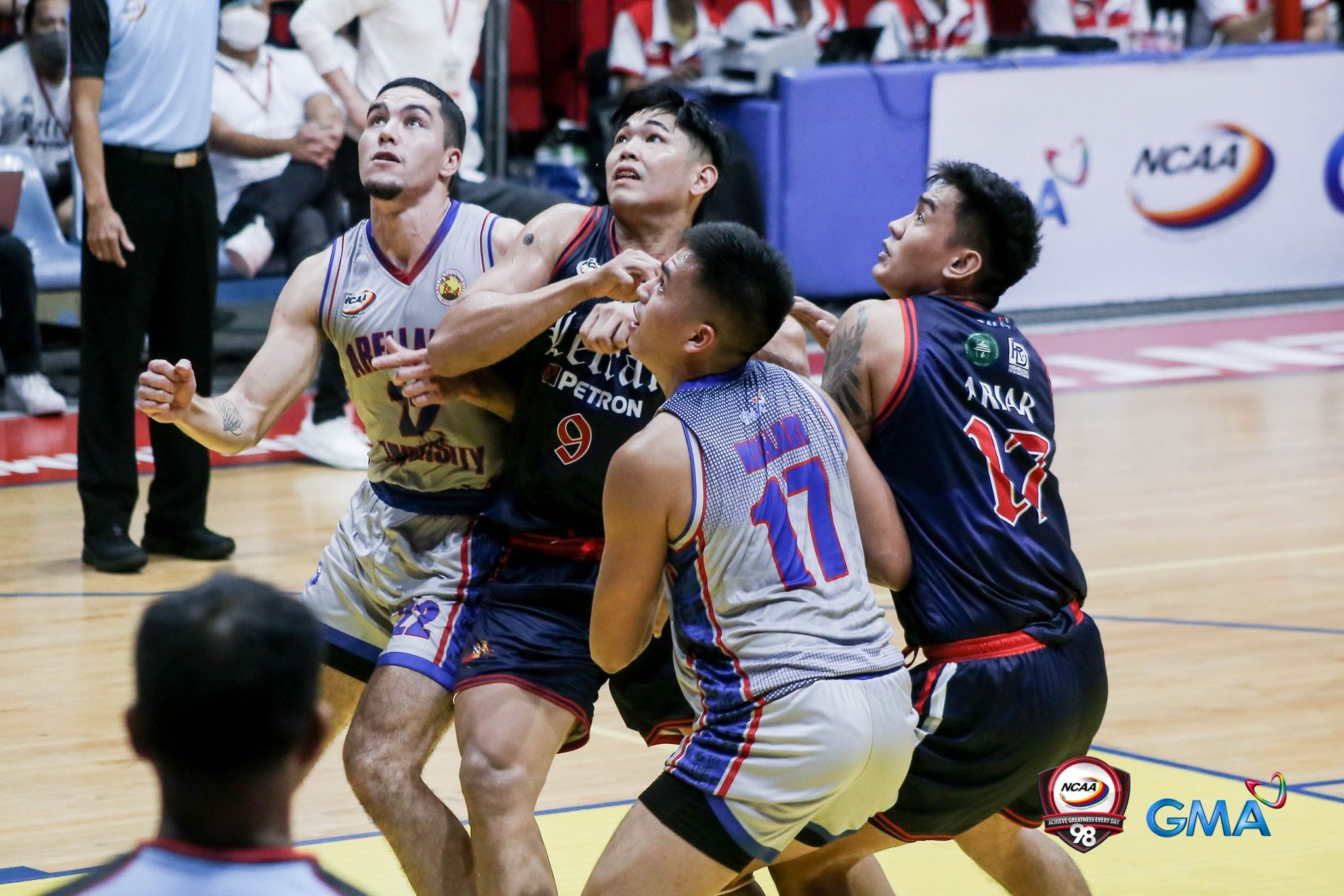 Letran scores payback against Arellano, nabs 5th straight win