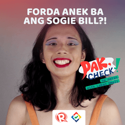 PAK, Check! Is the SOGIE bill only for the LGBTQ+ community?