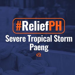 #ReliefPH: Help communities affected by Severe Tropical Storm Paeng