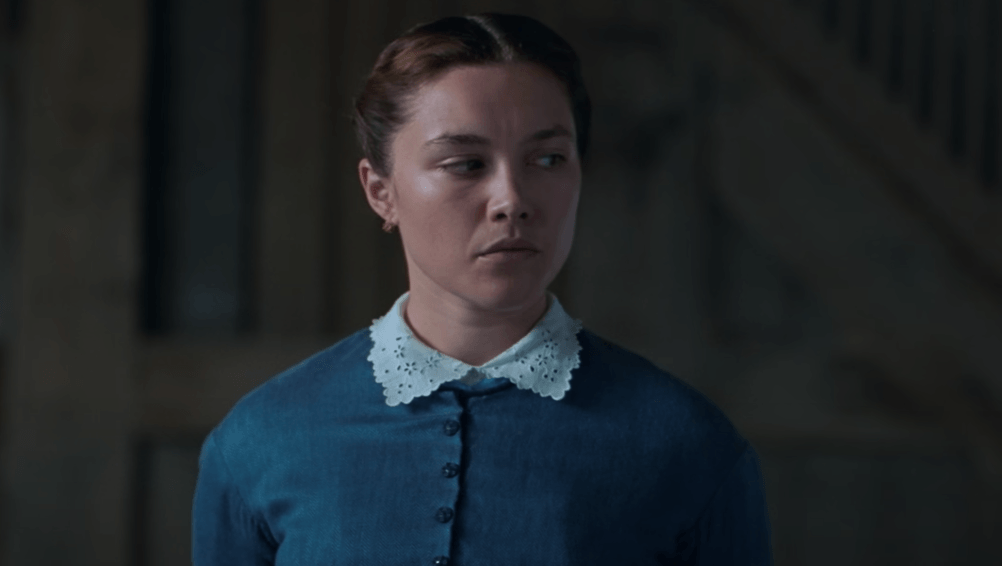 Florence Pugh encounters conflict and constraint in ‘The Wonder’