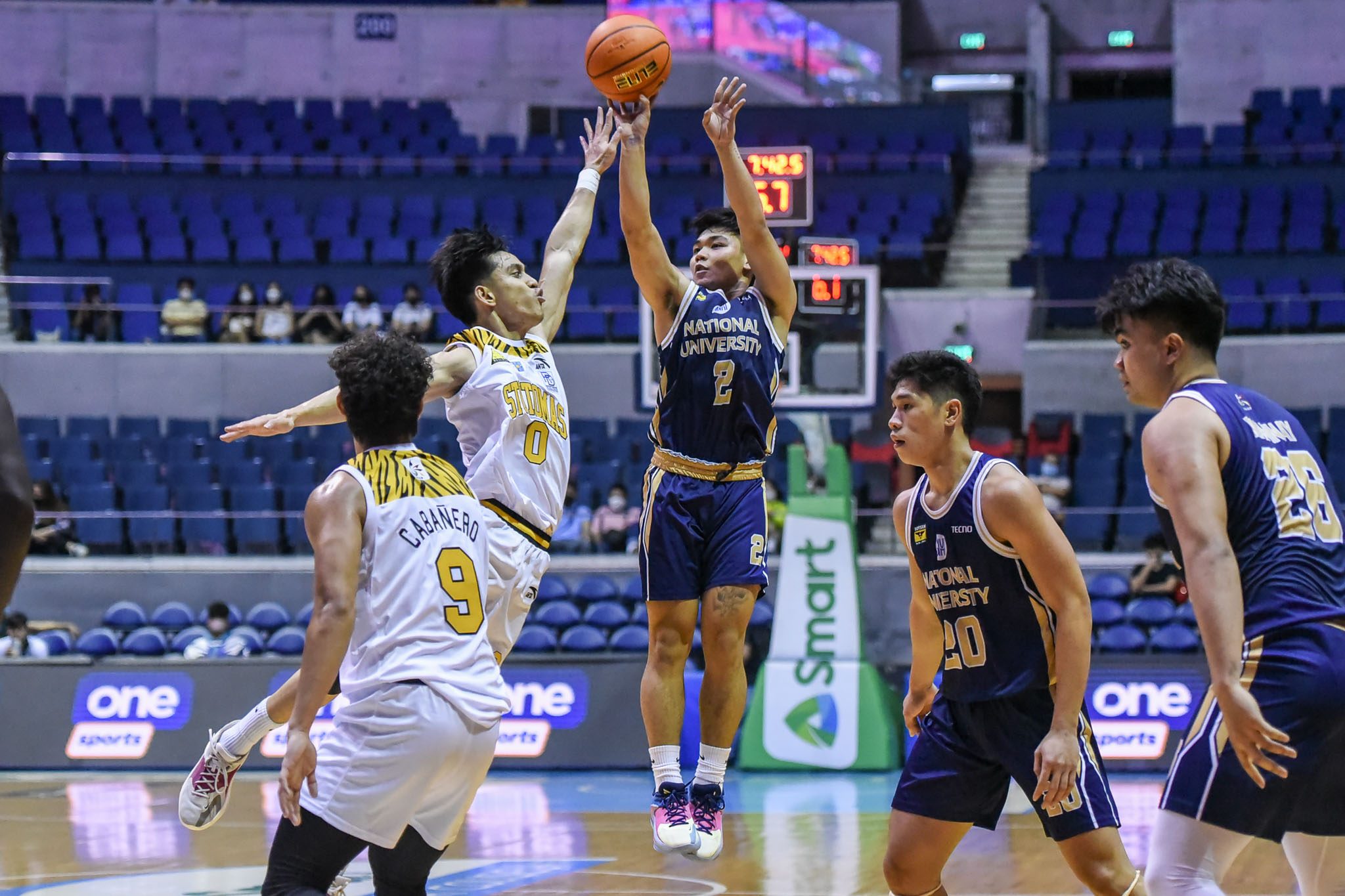 Baclaan-led NU staves off late UST rally, bounces back for second win