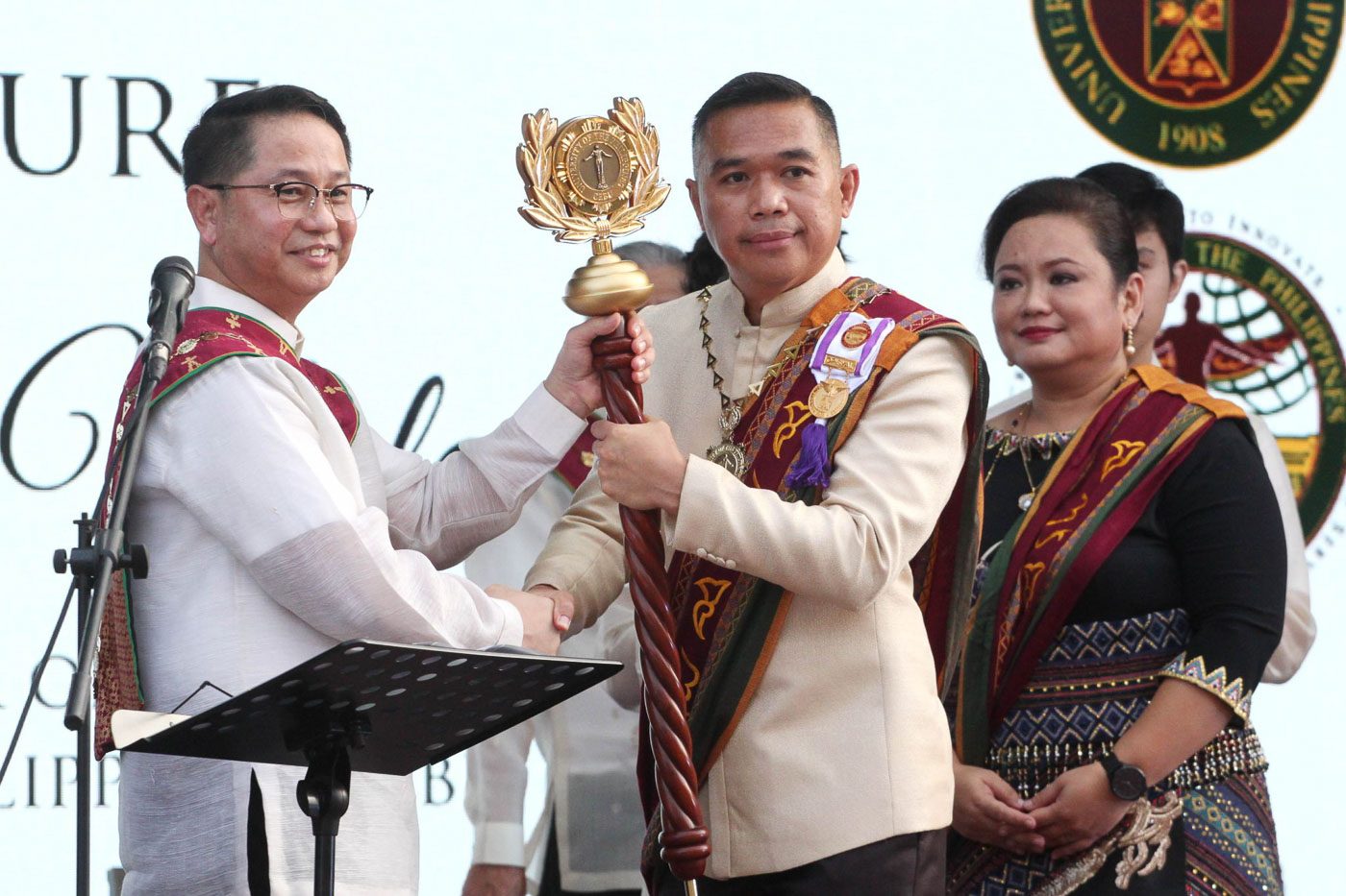 LOOK: UP Cebu welcomes new chancellor Leo Malagar