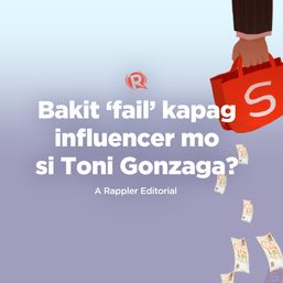 [VIDEO EDITORIAL] Bakit ‘fail’ kapag influencer mo si Toni Gonzaga?