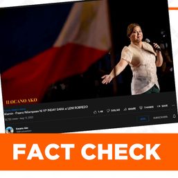 Sara Duterte posts photos of her giving aid to Filipinos