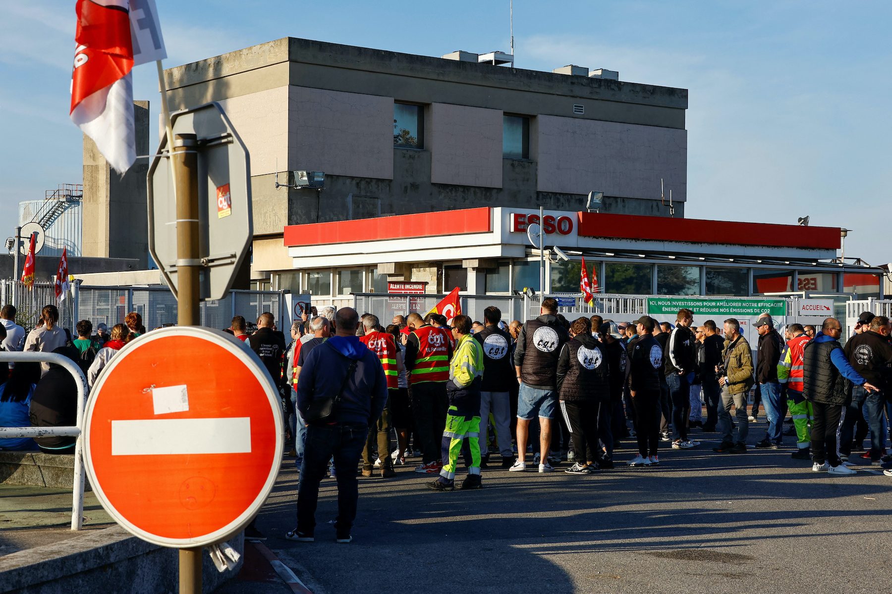 France orders some fuel staff back to work to tackle refineries strike