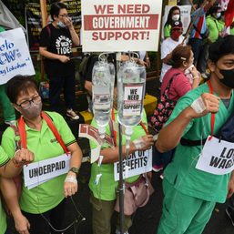 P50,000 minimum wage? Lawmakers contemplate how to stop health workers’ exodus