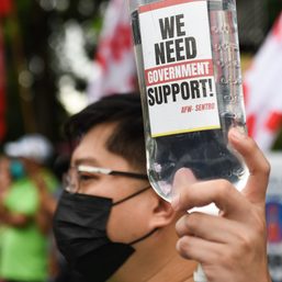 Senate’s P50,000 inflation aid sparks calls for livable wages for all 