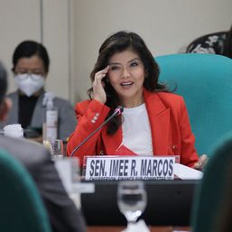Imee Marcos says President ‘too kind’ toward smugglers, downplays differences with him and First Lady