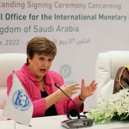 IMF’s Georgieva says central bankers must be ‘stubborn’ in fighting inflation