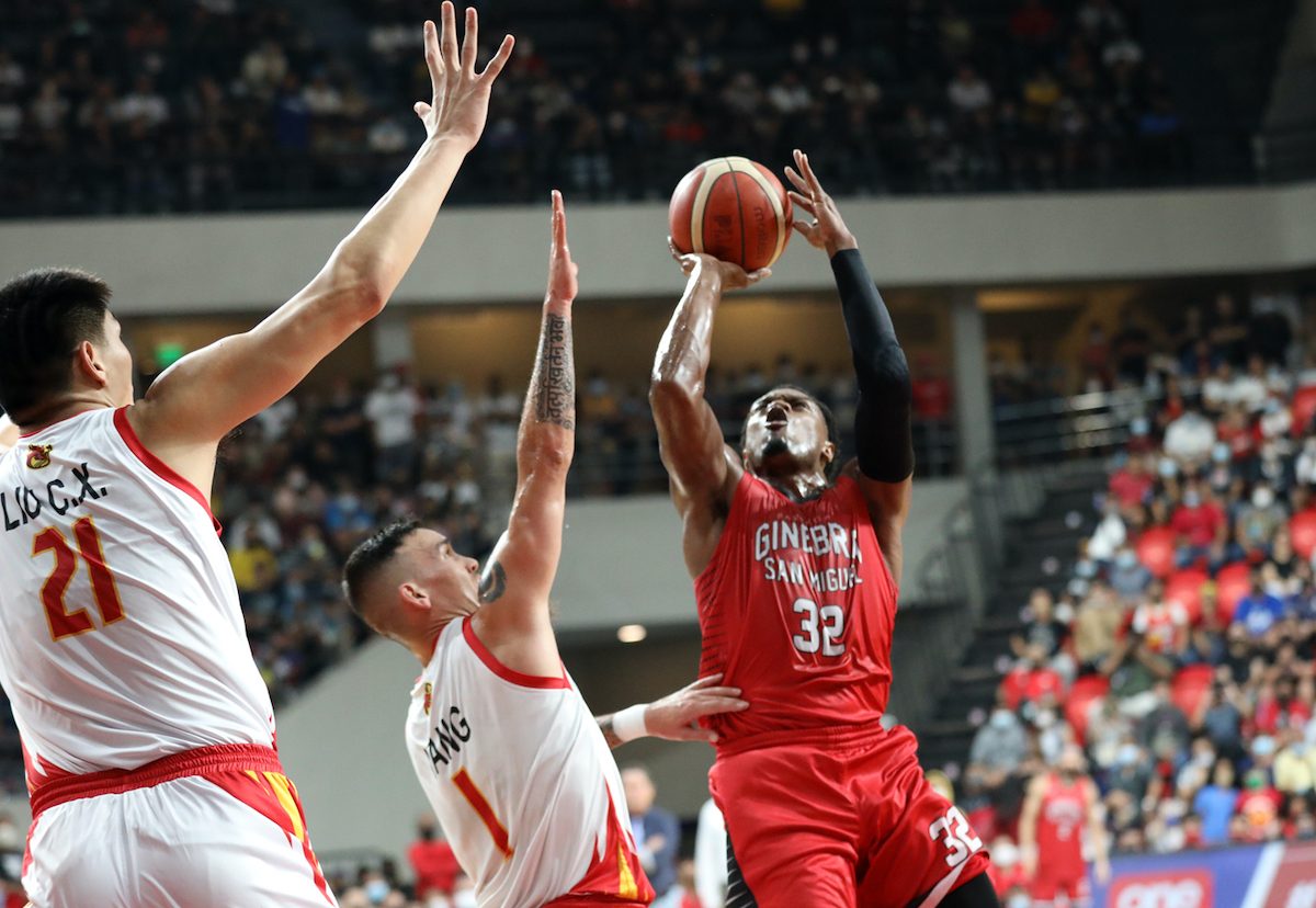 Brownlee waxes hot for 46 as Ginebra deals Bay Area 1st PBA loss