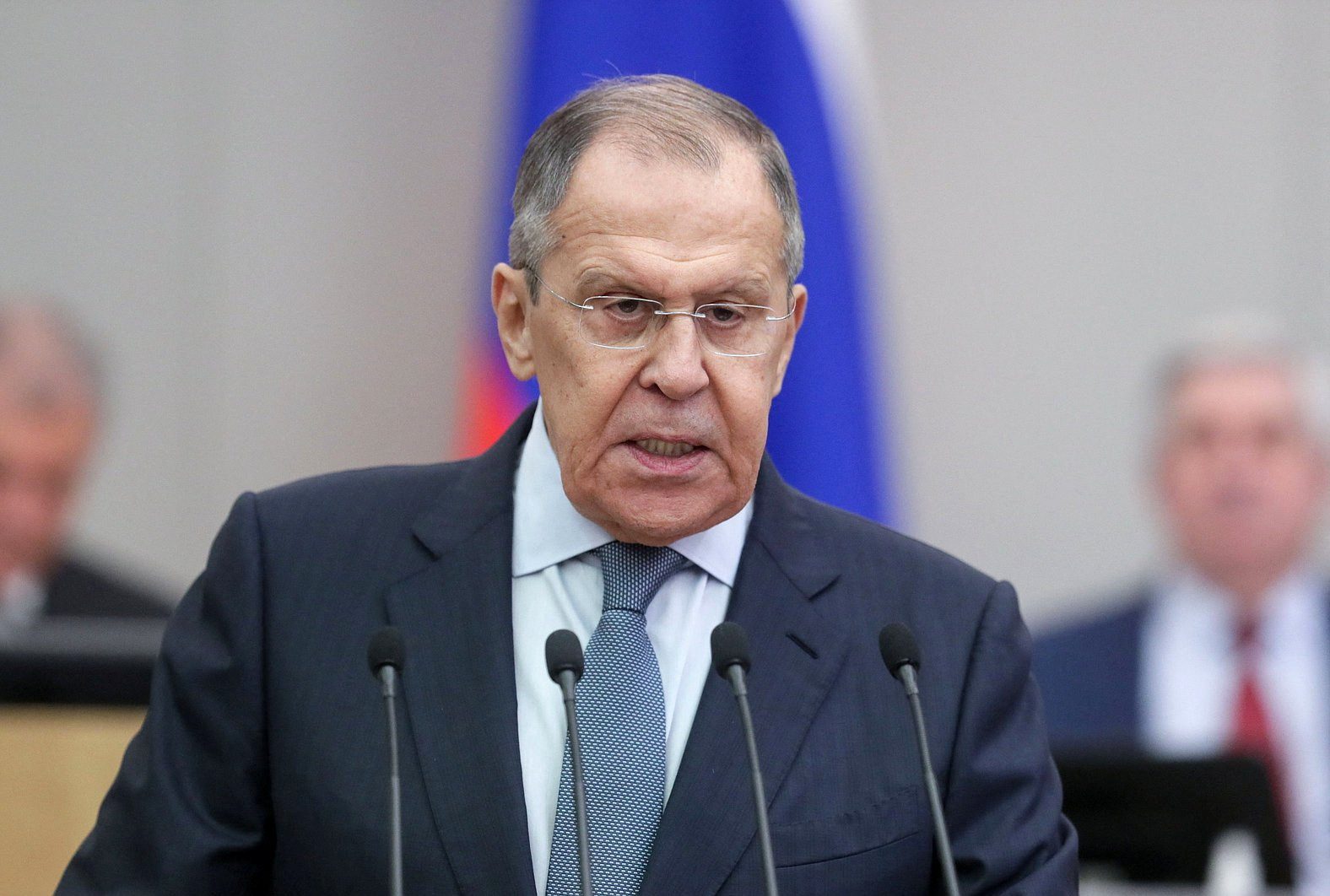Lavrov says Russia open to talks with West, awaiting serious proposal