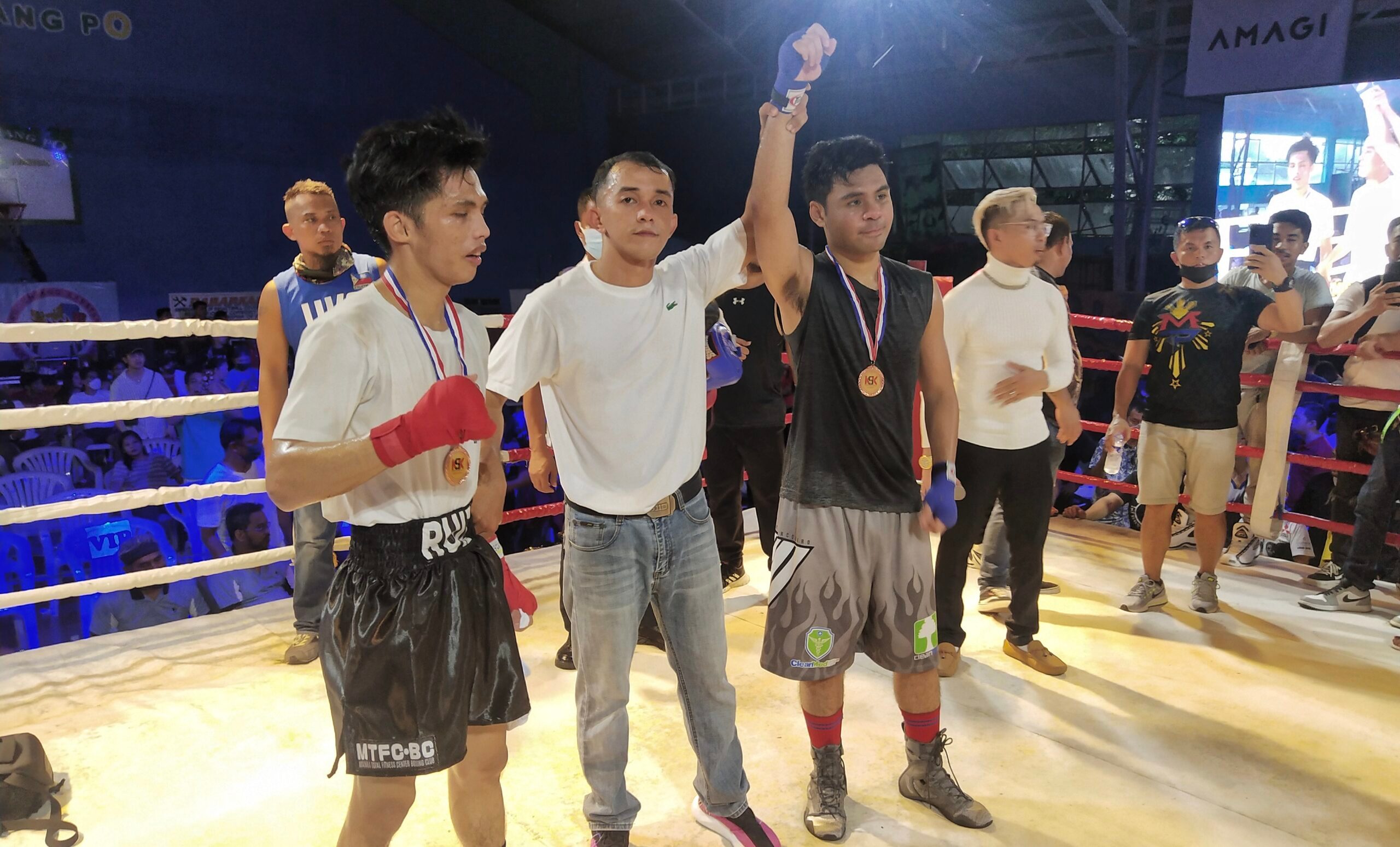 Michael Pacquiao wins first amateur fight