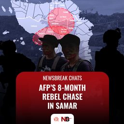 Newsbreak Chats: AFP’s 8-month rebel chase in Samar