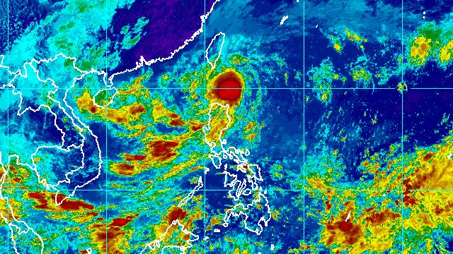 Tropical Depression Obet slightly strengthens while heading for Luzon Strait