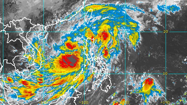 Rain seen in some areas even as Tropical Storm Paeng starts moving away