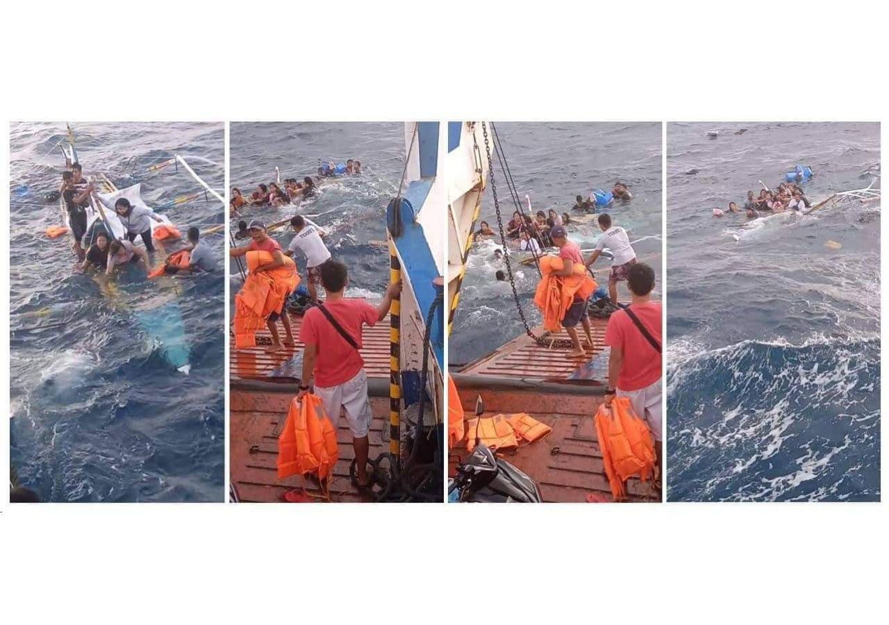 16 rescued as motorized boat capsizes off Rapu-Rapu Island