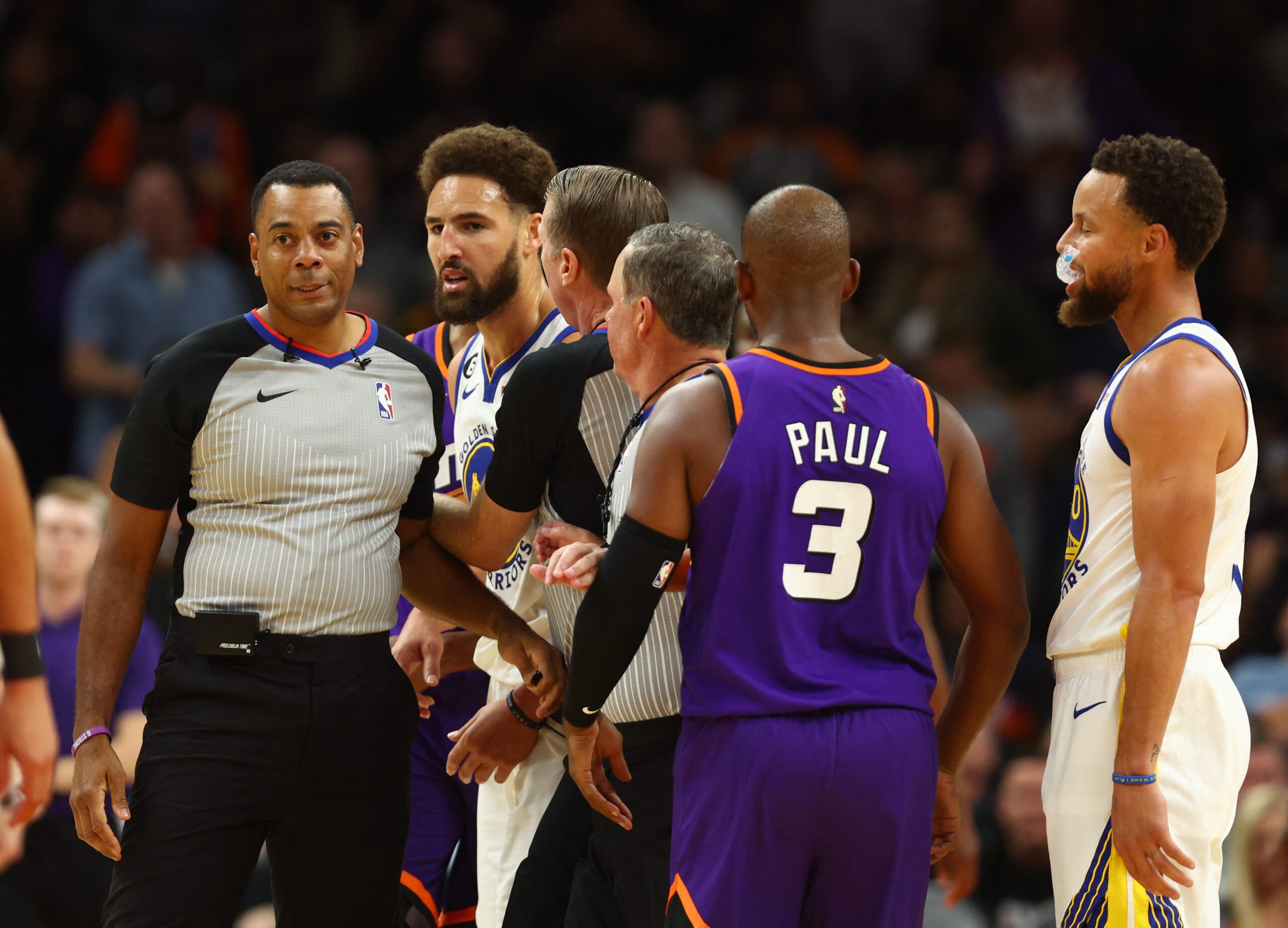 Klay Thompson breaks silence on stunning ejection, dust-up with Devin Booker