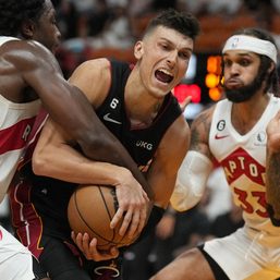 Despite brawl, Heat pick up win over Raptors
