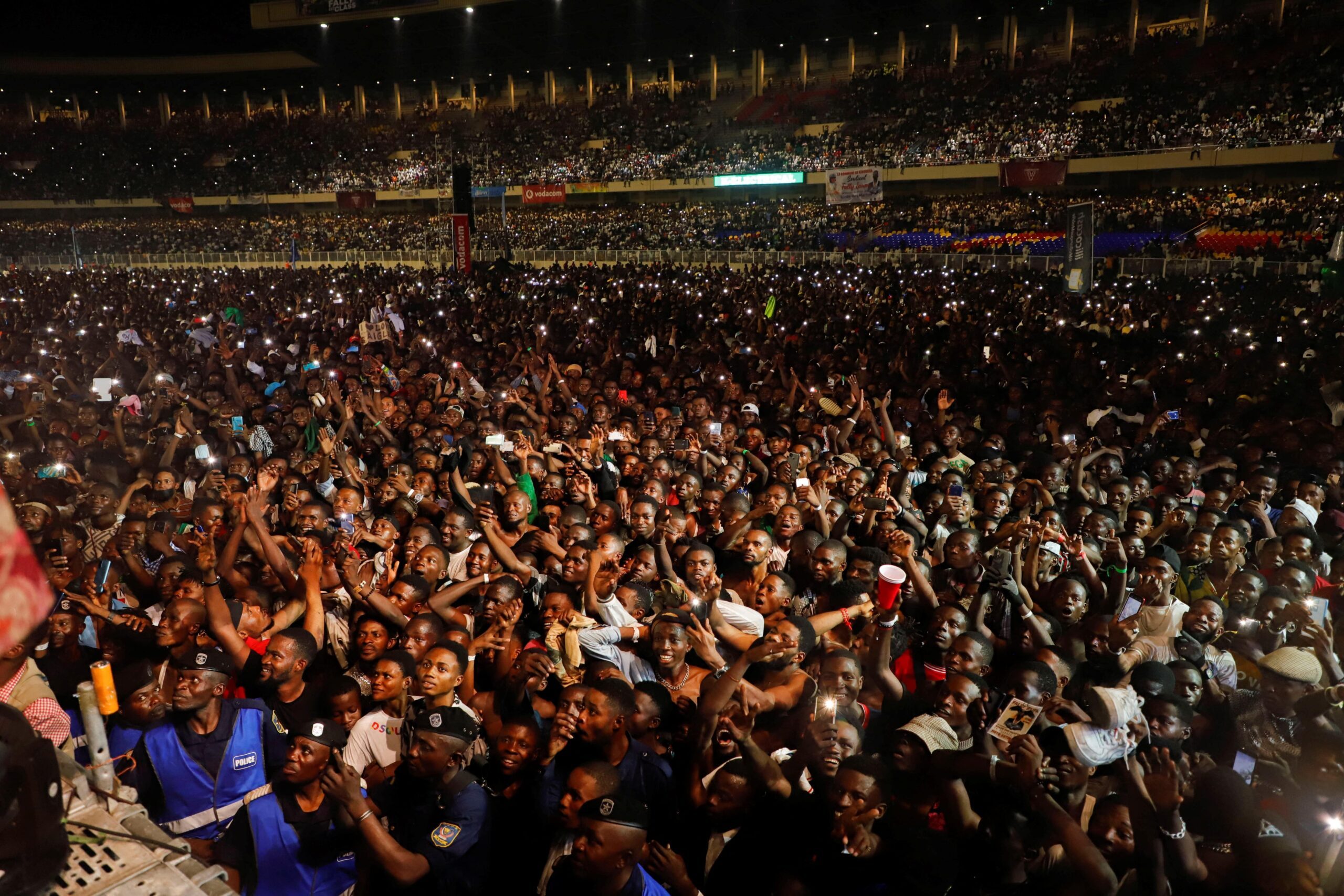 Overcrowded stadium crush kills 11 people in Congolese capital