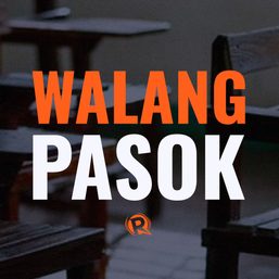 #WalangPasok: Class suspensions, Wednesday, August 2, 2023
