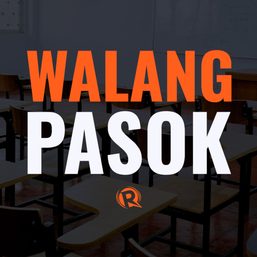 #WalangPasok: Class suspensions, Thursday, January 12, 2023