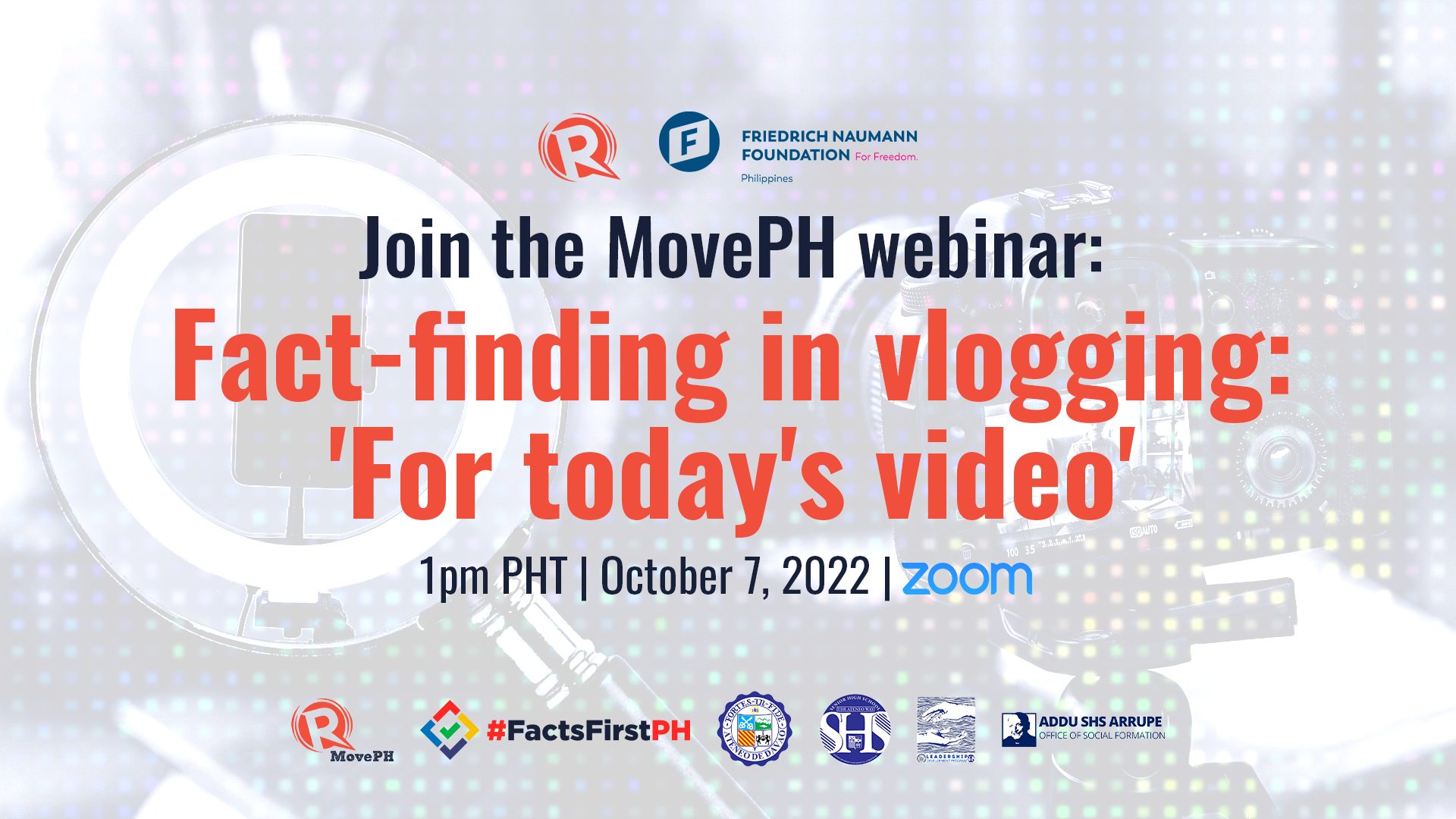 Join MovePH’s webinar, ‘Fact-finding in vlogging: For today’s video’