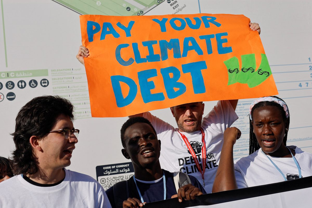 COP27 climate marchers demand justice despite protest restrictions