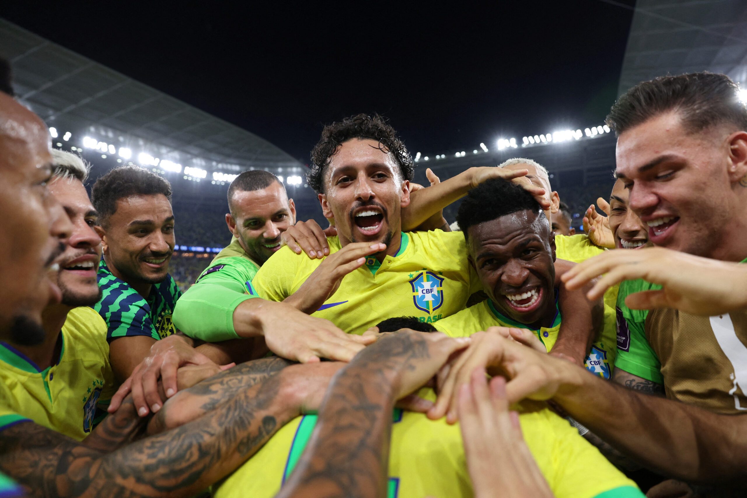 Casemiro provides spark to put Brazil through last 16