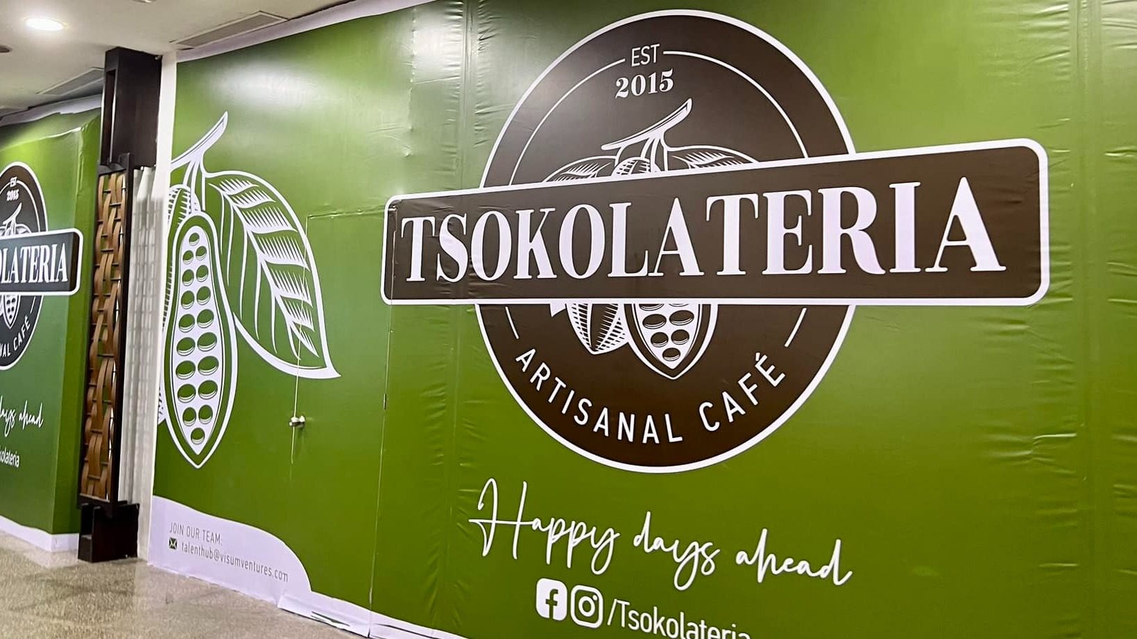 LOOK: Tagaytay City’s Tsokolateria to open  2 Metro Manila branches