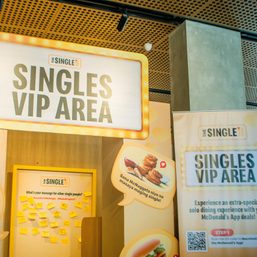 Table for one: Turn solo dining anxiety into solo dates at McDo’s Singles VIP Area