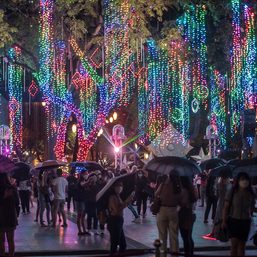 IN PHOTOS: Ayala Triangle Festival of Lights makes a comeback