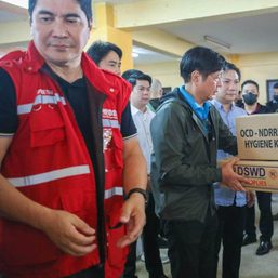 Tulfo relieves 2 DSWD Calabarzon officials over Cavite aid distribution