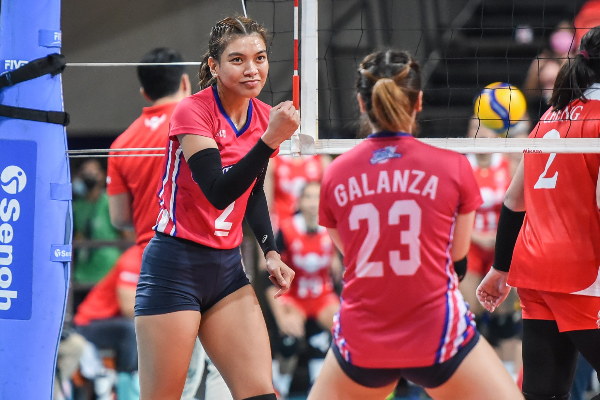 Creamline, Cignal roll to sweeping starts in PVL Reinforced semifinal round