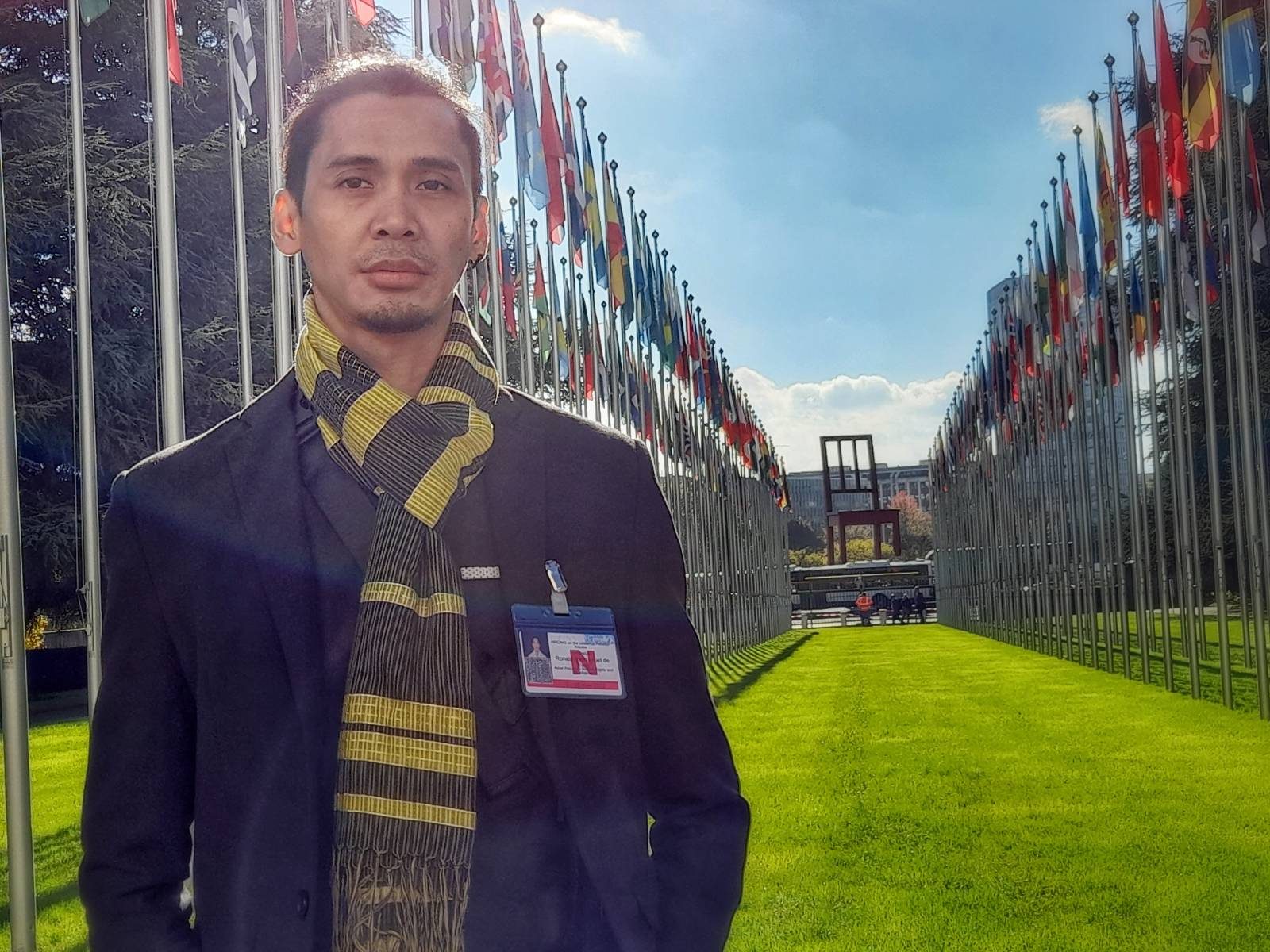 Political prisoner’s son brings freedom campaign to United Nations
