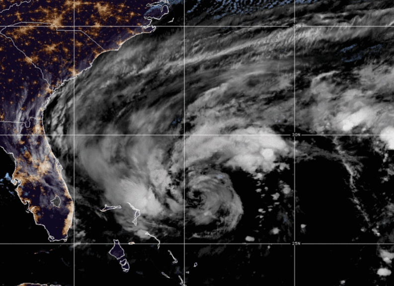 Storm Nicole churns toward Bahamas en route to Florida and hurricane status