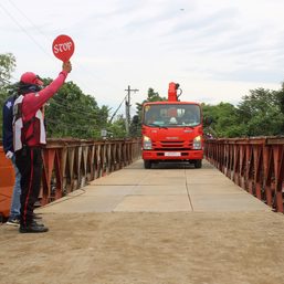 Temporary bridge in Bayambang opens to light vehicles