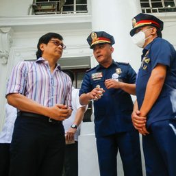 Abalos asks PNP colonels, generals to submit courtesy resignation