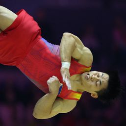 Shock fall denies Carlos Yulo floor exercise medal in world championships