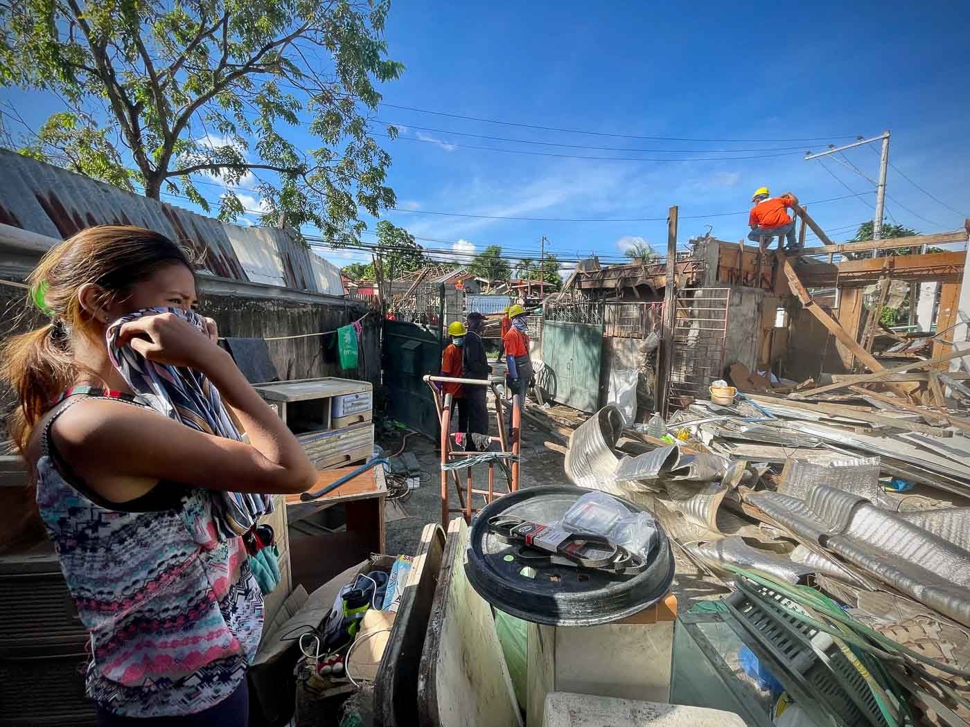 Over a hundred homes of retired soldiers demolished in Cebu City