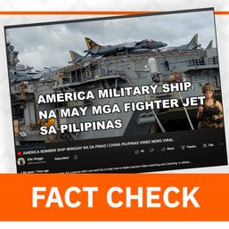 Video of a ship docked in port taken during USS Kearsarge’s visit to Poland, not PH