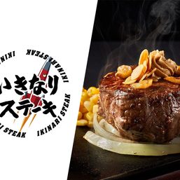 LOOK: Japan’s Ikinari Steak to open in Metro Manila in 2022