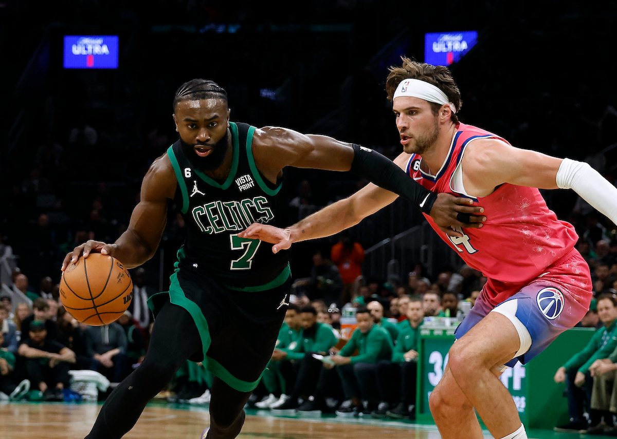 NBA-leading Celtics knock off Wizards, stay scorching at home