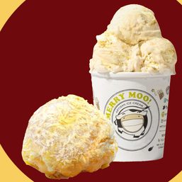 Try Hizon’s Ensaymada Ice Cream from local brand Merry Moo