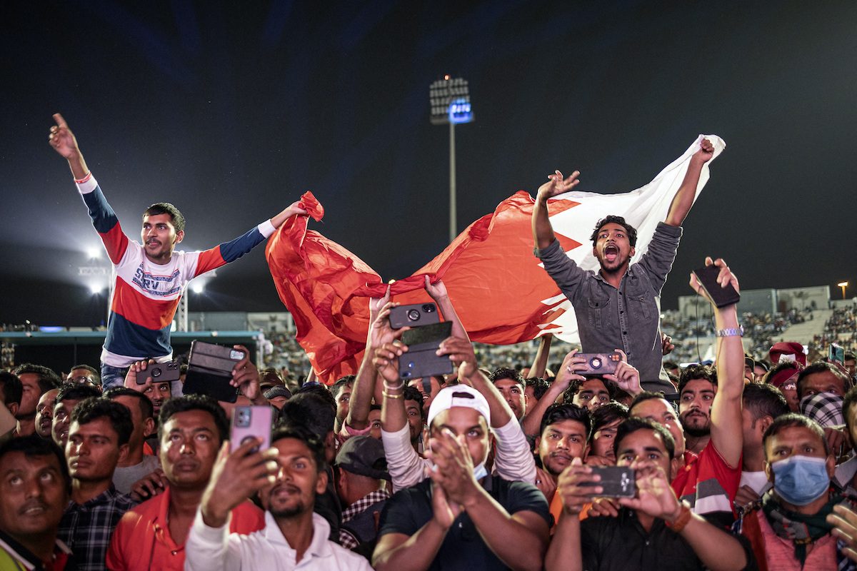 In a stadium of their own, migrant workers say their sweat made FIFA World Cup happen