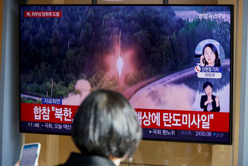 North Korea fires missile, vows ‘fiercer’ responses to US, allies